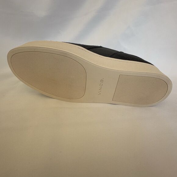 Vince Women's Warren Flannel Wool Platform Sneaker Slip On Shoe in Gray Size 9.5 - Picture 8 of 11